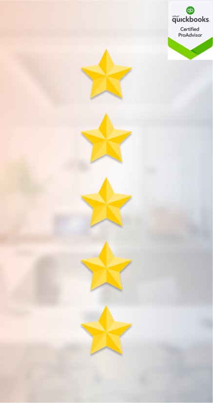 5 yellow stars stacked